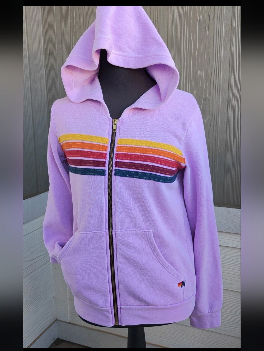 Aviator Nation Kids 14 Zip Up Hoodie XXS